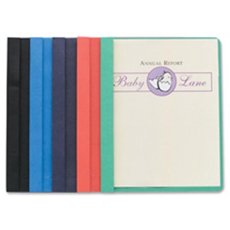 Business Source Report Cover- Clear Front- Ltr- .5 in. -100 Sht Cap- 25-BX- BK BSN78520